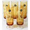 Image 2 : VINTAGE ADERIA COLOR GLASS FROM JAPAN SET