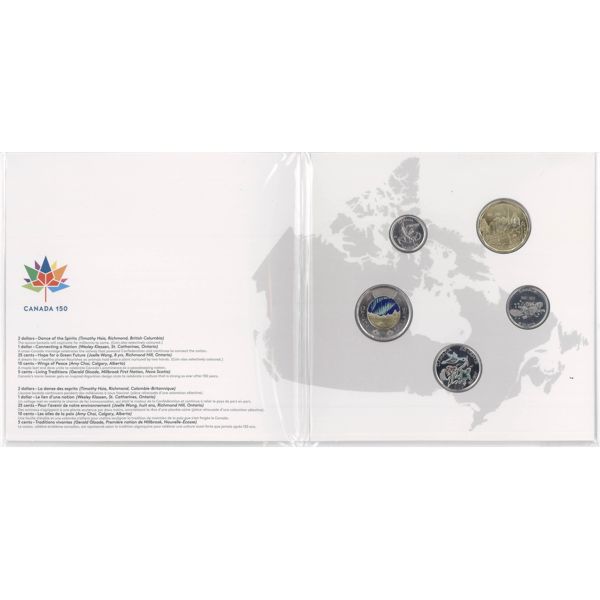 2017 CANADA 150 YEARS COIN COLLECTION