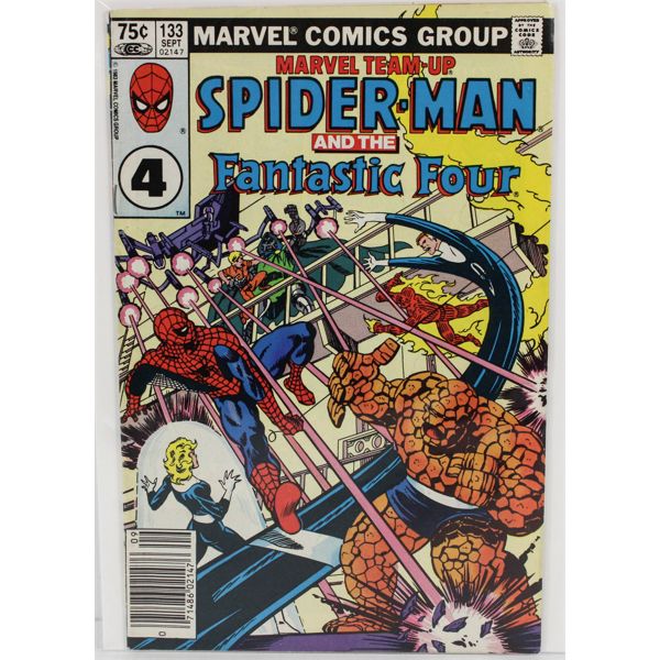 MARVEL #133 SPIDER MAN & THE FANTASTIC FOUR COMIC 