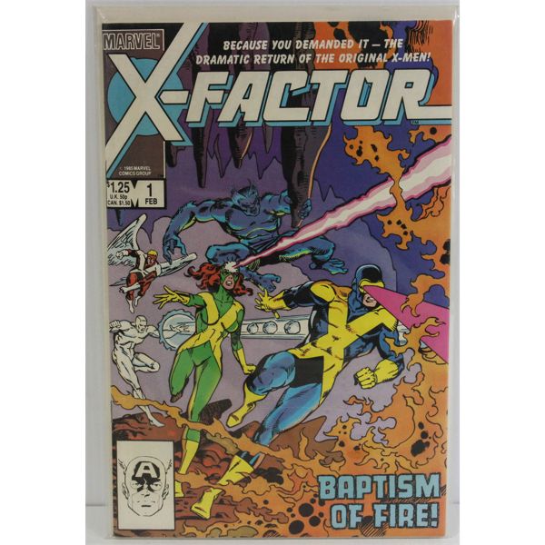 MARVEL X-FACTOR #1 BAPTISM OF FIRE COMIC BOOK