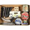 Image 1 : ASST COLLECTIBLES - RAILROAD SPIKES , TINS , TONKA 