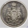 Image 1 : 1965 CANADIAN SILVER 50 CENT COIN