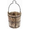 Image 2 : ANTIQUE WOODEN WELL BUCKET