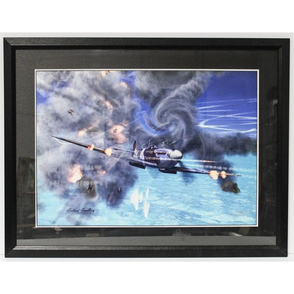 LEN KRENZLER'S   SPITFIRE DOMAIN  PRINT 34  X 25.75 