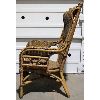 Image 2 : ORNATE WICKER ARM CHAIR