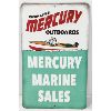 Image 1 : METAL MERCURY OUTBOARDS MARINE SALES SIGN
