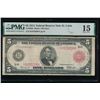 Image 1 : 1914 $5 Red Seal St Louis FRN PMG 15