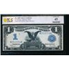 Image 1 : 1899 $1 Black Eagle Silver Certificate PCGS 45