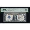 1928 $1 Silver Certificate PMG 65EPQ