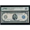 Image 1 : 1914 $5 Philadelphia FRN PMG 25