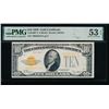 Image 1 : 1928 $10 STAR Gold Certificate PMG 53EPQ