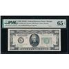 Image 1 : 1934D $20 Chicago FRN PMG 65EPQ