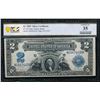 1899 $2 Mini Porthole Silver Certificate PCGS 35
