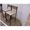 Image 2 : *2X the Bid Price- (2) Bar Chairs (38" Tall)