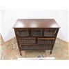 Image 1 : *6-Drawer Storage Stand w/ Wicker Drawers (33x15x33)