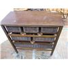 Image 6 : *6-Drawer Storage Stand w/ Wicker Drawers (33x15x33)