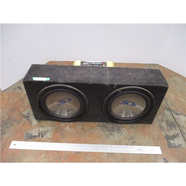 *Alpine 800 Watt Amp (32.5" Long)