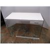Image 1 : *Modern Desk w/ Glass Sides (48x23x30)