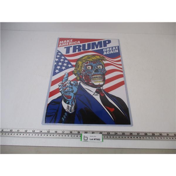 Poster- Parody Trump Make America Great Again in Sleeve (11x18)