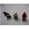 Image 2 : (7) Fender Leaf Tea Bird Figures (Some Damage)