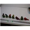 Image 1 : (7) Porcelain Bird Figurines (Some Damage)