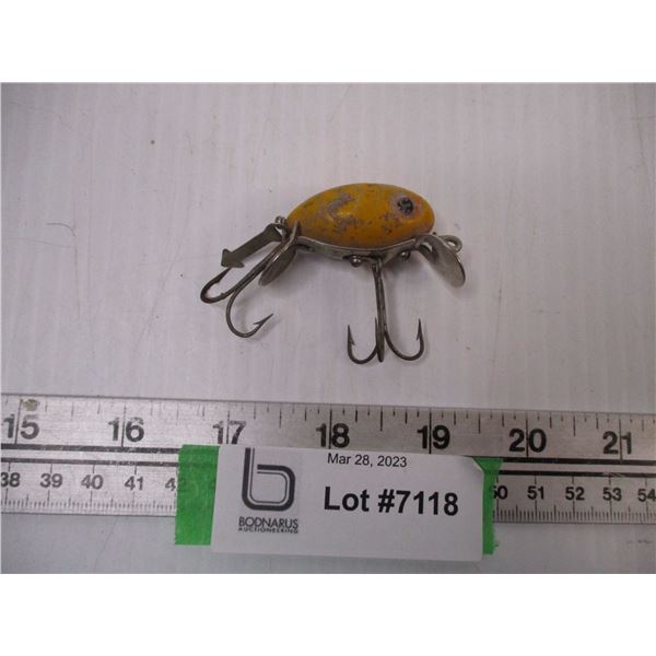 Vintage Hula Dancer Fishing Lure w/ Hooks (2"Long)