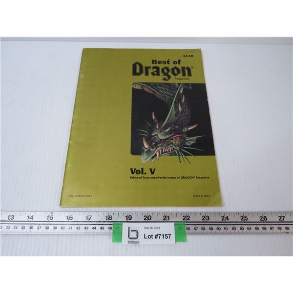 1986 - Best of Dragon Magazine (Vol. V)