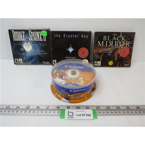 (3) PC Games - DVD-R Disk Pack