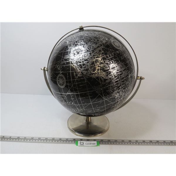 Metal World Globe - (Copyright 2012 India Government)