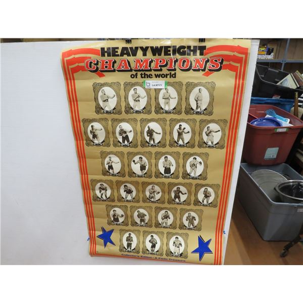 Heavy Weight Champions of the World (24" x 27 1/2")
