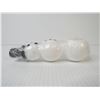 Image 4 : (New) Snowman Pipe (rubber pipe w/glass bowl)