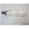 Image 4 : (New) Snowman Pipe (rubber pipe w/glass bowl)