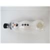 Image 3 : (New) Snowman Pipe (rubber pipe w/glass bowl)