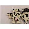 Image 2 : (3) Wooden Cow Wall Decorations
