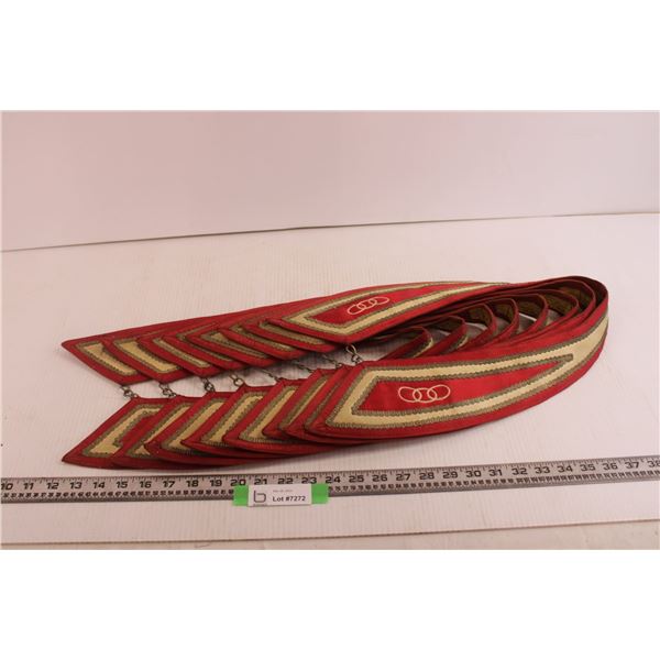 (8) Odd Fellows Collars