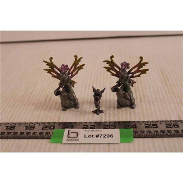 (3) Metal Fairies