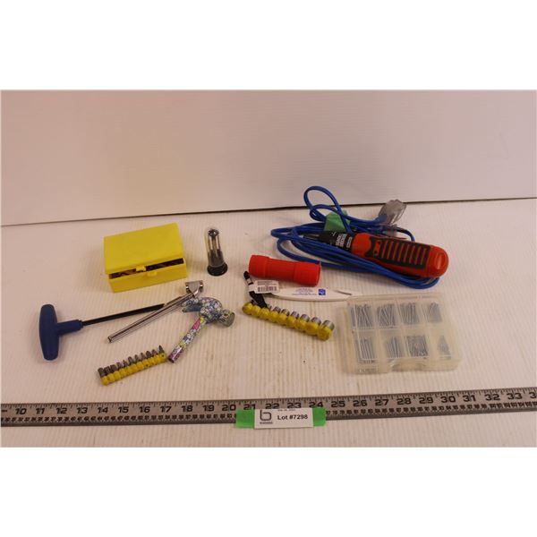 Flat of Miscellaneous Tools