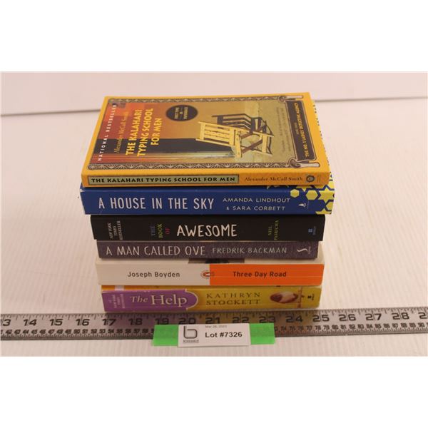 (6) Books (4 Fiction, 1 Self-Help & Non-Fiction)