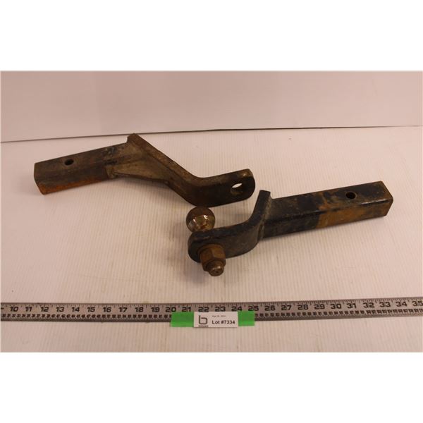 2" Ball & Trailer Hitch + Extra Hitch