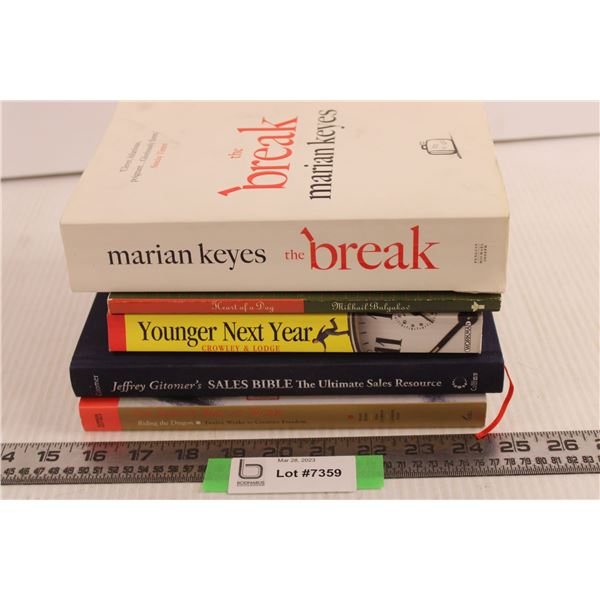 (5) Books (3 Self-Help, 2 Fiction)