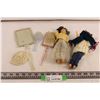 Image 1 : (2) VTG Reliable Dress Me Dolls + Miscellaneous