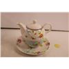Image 5 : Rose Garden Fine China Tea For One and Saucer