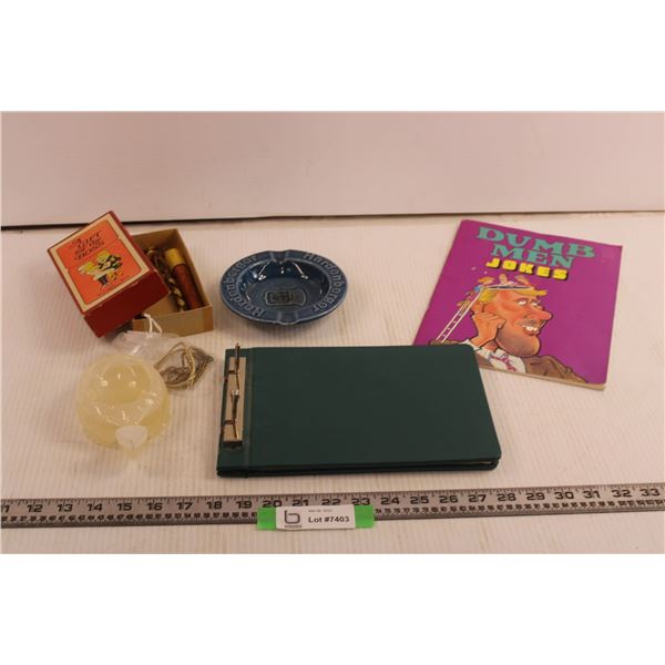 Contacts Book, Ashtrays & Miscellaneous