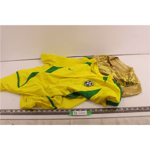 (2) Soccer Jerseys (Nike & Puma)