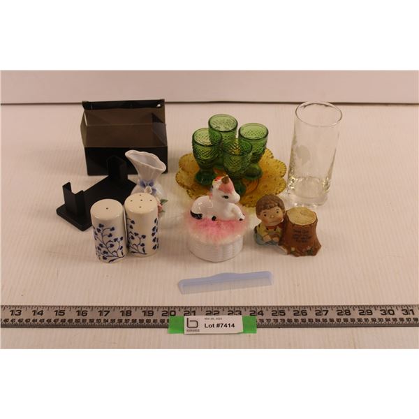 Unicorn Jewellery Dish + Miscellaneous Knick Knacks