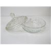 Image 2 : Avon Glass Candy Dish - Iris Herring Bone