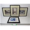 Image 1 : (3) Framed Pictures by Fred Buchwitz (1) Framed Religious Pic