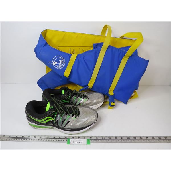 Saucony Hurricane Running Shoes (size 12) - Keep a Float Life Jacket (universal size)