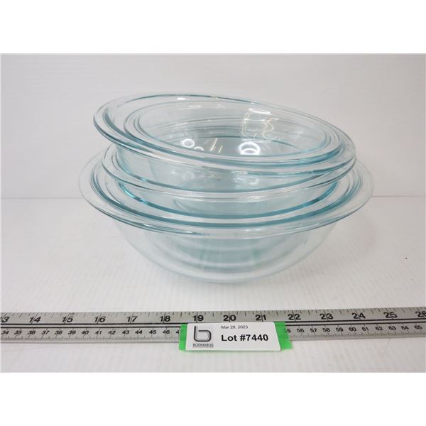 (5) Pyrex Bowls