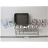 Image 1 : Cake Pan - Spice Rack - Assorted Glasses